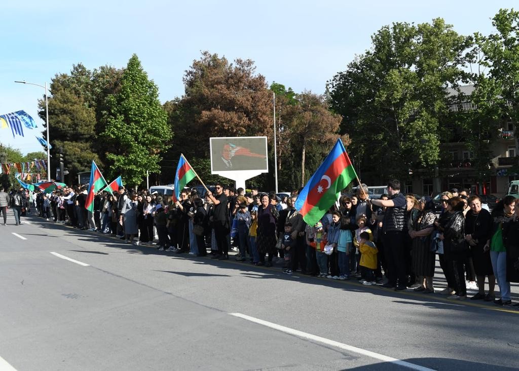 Suqovuşanda avarçəkmə üzrə “Prezident Kuboku” reqatasına start verildi - FOTOLAR
